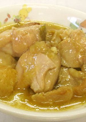 鶏肉のねぎだれ煮【保育園給食】-レシピのメイン写真