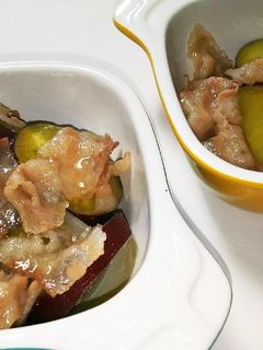 〓さつまいもと豚バラのハチミツ煮〓-レシピのメイン写真