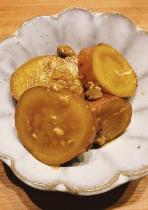 さつまいもの醤（ひしお）煮-レシピのメイン写真