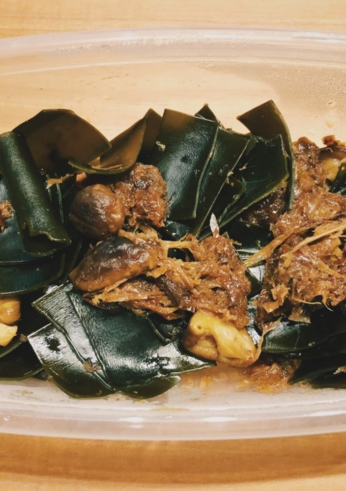 昆布としいたけの煮物◆出汁がら活用-レシピのメイン写真