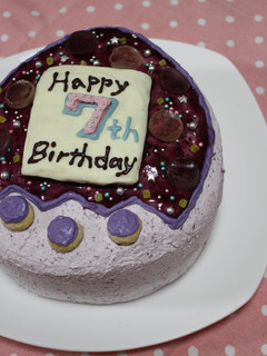 7歳お誕生日 簡単たまごっちケーキ -レシピのメイン写真