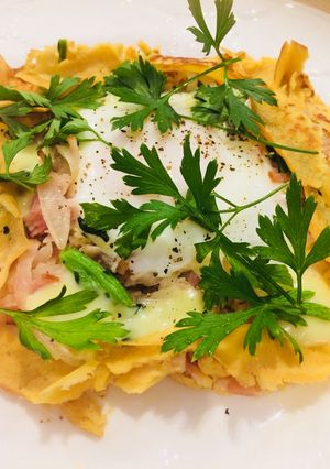 糖質オフ♪大豆粉deガレット-レシピのメイン写真