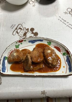 豚ヒレでポークケチャップ-レシピのメイン写真