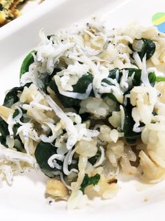離乳食中期~後期 納豆チャーハン-レシピのメイン写真