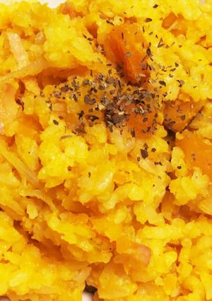 炊飯器でとっても簡単に☆かぼちゃピラフ☆-レシピのメイン写真