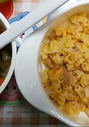 《離乳食後期》チャーハンの野菜あんかけ-レシピのメイン写真