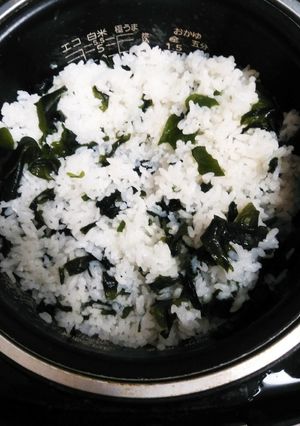 ワカメご飯-レシピのメイン写真
