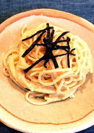 ソースは混ぜるだけ♪明太子スパゲティ-レシピのメイン写真