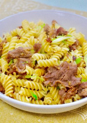 牛肉のパスタ和え-レシピのメイン写真