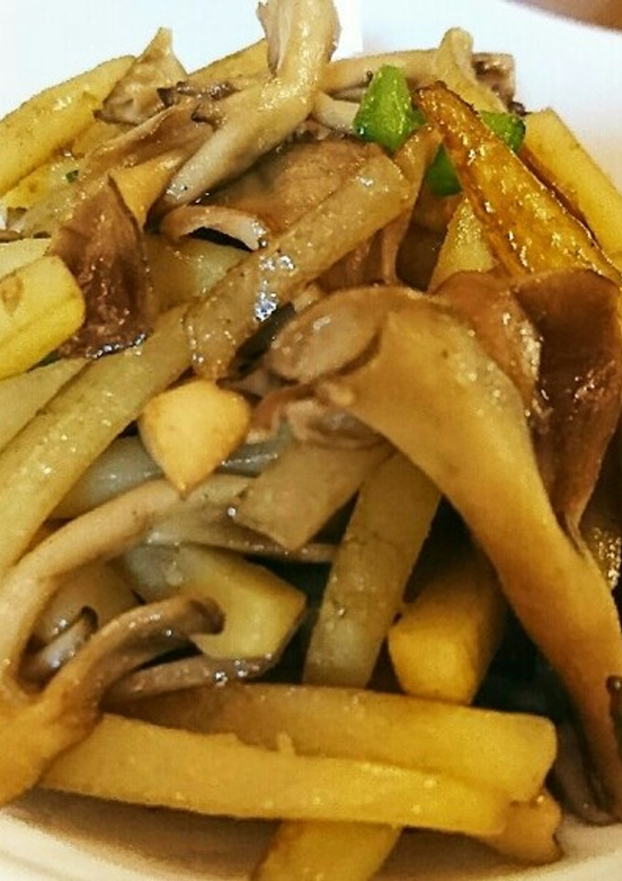 マイタケ&バター香る簡単オイスター炒め-レシピのメイン写真