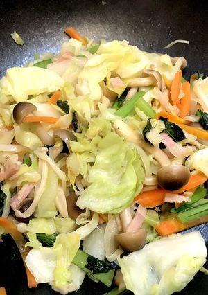 にんにく醤油野菜炒め-レシピのメイン写真