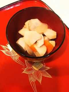 里芋と根菜の炊いたん♡-レシピのメイン写真