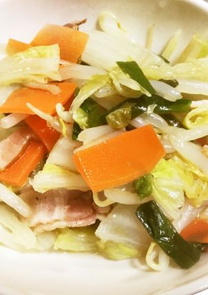 超楽々 白ベーの混ぜ混ぜ蒸し蒸し作ります-レシピのメイン写真
