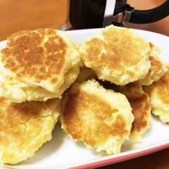รูปของ 超簡単おやつ！スコーン風パンケーキ♪