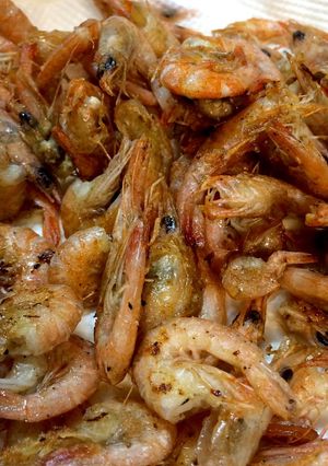 おつまみに！地エビの唐揚げ的揚げ焼き-レシピのメイン写真