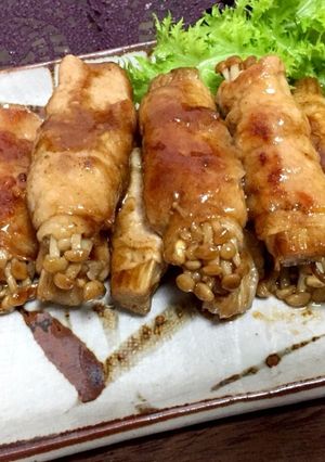 巻くだけ簡単えのき巻き-レシピのメイン写真