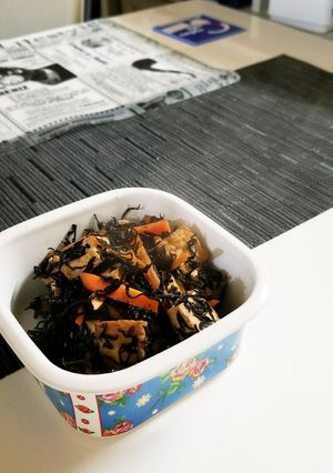 ひじきの梅昆布茶煮-レシピのメイン写真