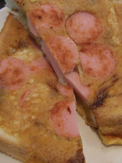 ☆お魚ソーセージで☆卵焼きトースト☆-レシピのメイン写真
