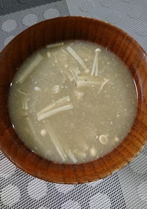 蓮根と生姜とキノコの身体あったかお味噌汁-レシピのメイン写真