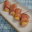 おさかなのソーセージとチーズベーコン巻き