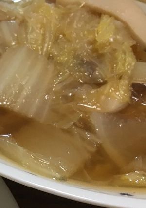 白菜と鶏団子の中華スープ-レシピのメイン写真
