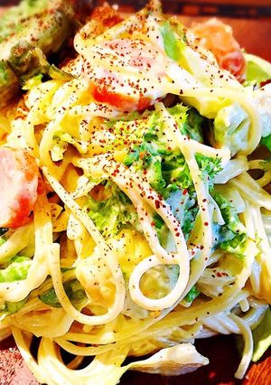青じそ風味な絶品スパゲティサラダ-レシピのメイン写真