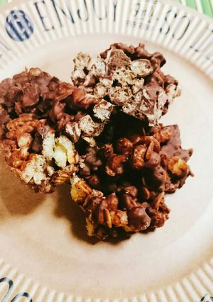 チョコシリアルバー-レシピのメイン写真