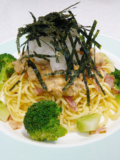 ツナマヨ納豆コテコテ?さっぱり?パスタ-レシピのメイン写真