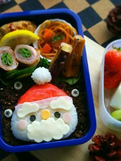 のせるだけ簡単♡サンタ弁当-レシピのメイン写真