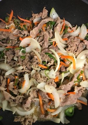 豚肉の小間切ピーマン-レシピのメイン写真