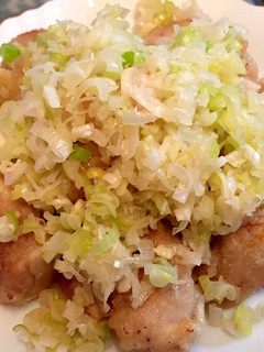 お肉がプリプリ♡鶏肉のソテー ネギ塩ダレ-レシピのメイン写真