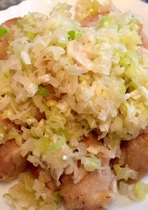 お肉がプリプリ♡鶏肉のソテー ネギ塩ダレ-レシピのメイン写真