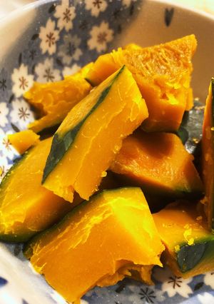 素材の甘みそのまま☆ほくほく茹でかぼちゃ-レシピのメイン写真