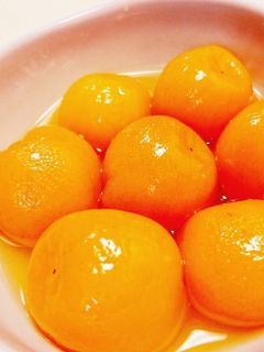 レンジで10分【金柑の甘酸っぱ煮】-レシピのメイン写真