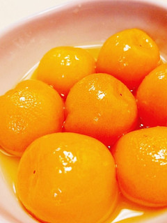 レンジで10分【金柑の甘酸っぱ煮】-レシピのメイン写真