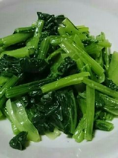 小松菜のナムル-レシピのメイン写真