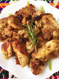 ジューシー鶏肉の粒マスタード焼き-レシピのメイン写真