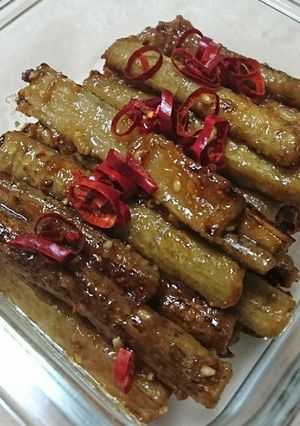 材料１つ☆やみつきごぼうの味噌きんぴら-レシピのメイン写真
