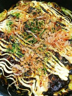 ☆夜食にピッタリ!お好み焼き風☆☆-レシピのメイン写真