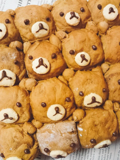 リラックマのちぎりパン-レシピのメイン写真