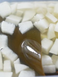 チキンム 大根の甘酢漬け-レシピのメイン写真