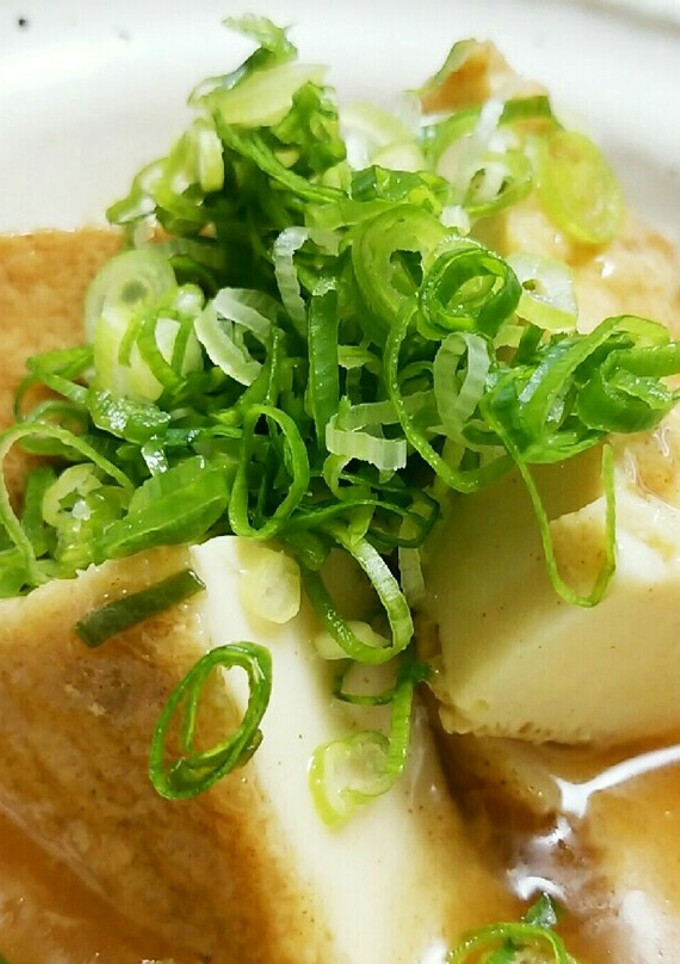 厚揚げの生姜あんかけ-レシピのメイン写真