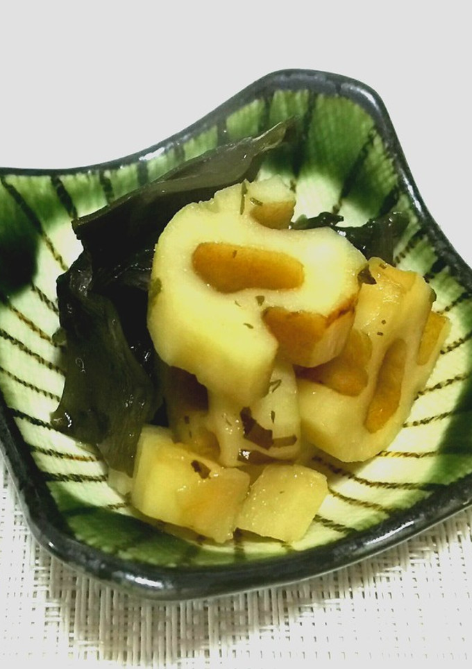 蓮根と昆布の煮物-レシピのメイン写真
