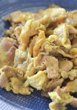 お弁当メイン！！豚バラ肉のカレー炒め-レシピのメイン写真