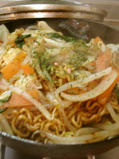 最速の野菜たっぷりインスタント焼きそばR-レシピのメイン写真