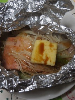 サケのホイル焼き-レシピのメイン写真