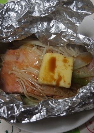 サケのホイル焼き-レシピのメイン写真