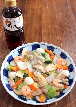 白だし八宝菜-レシピのメイン写真