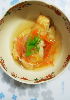 今日の晩ご飯たらのあんかけ（鮭でもOK）-レシピのメイン写真