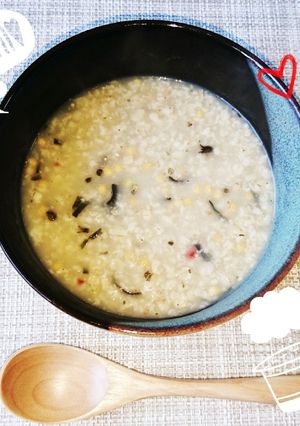 ダイエット！オートミールの梅干し茶漬け♡-レシピのメイン写真